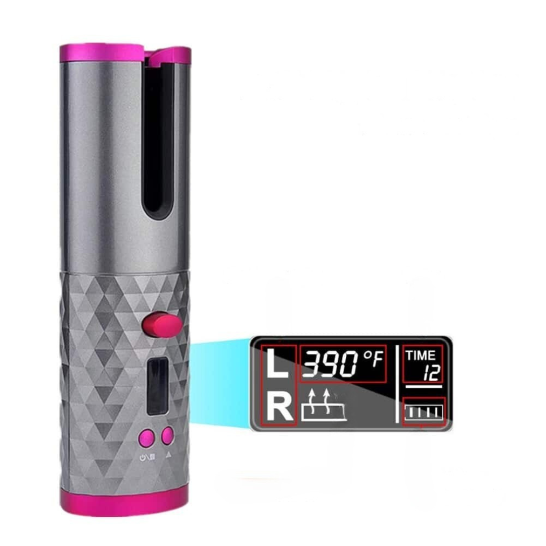 Trådlös Hårlockare med Keramisk Fat