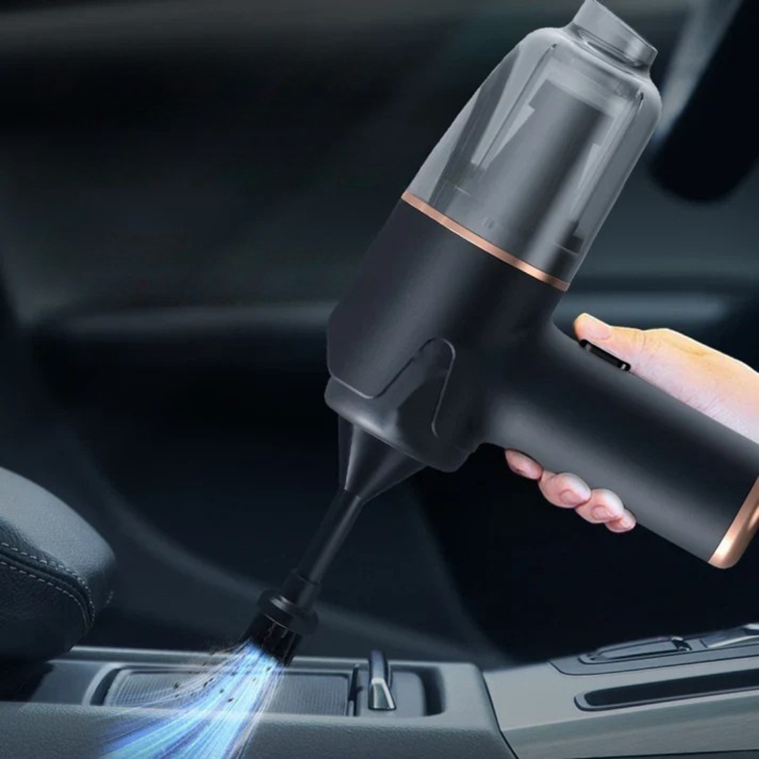 Sladdlös Dammsugare med Blås- och Munstycken