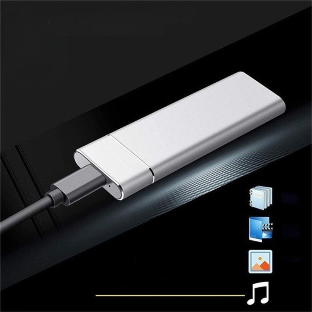 Extern SSD Portabel Hög Hastighet Aluminium Enhet
