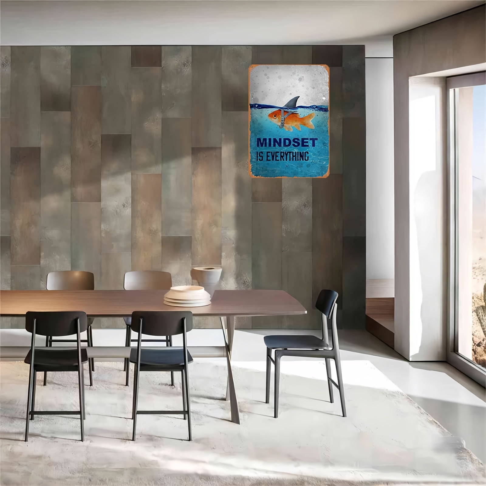 Motivational Metal Sign – För Inspiration i Varje Rum