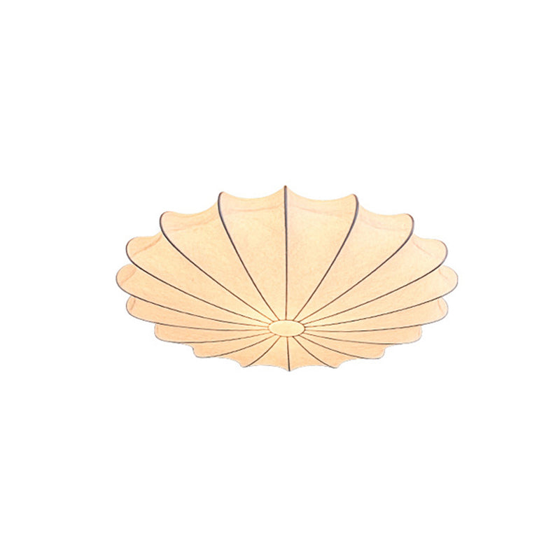 Stoffen Flushmount Plafondlampa - Modern Design Vit