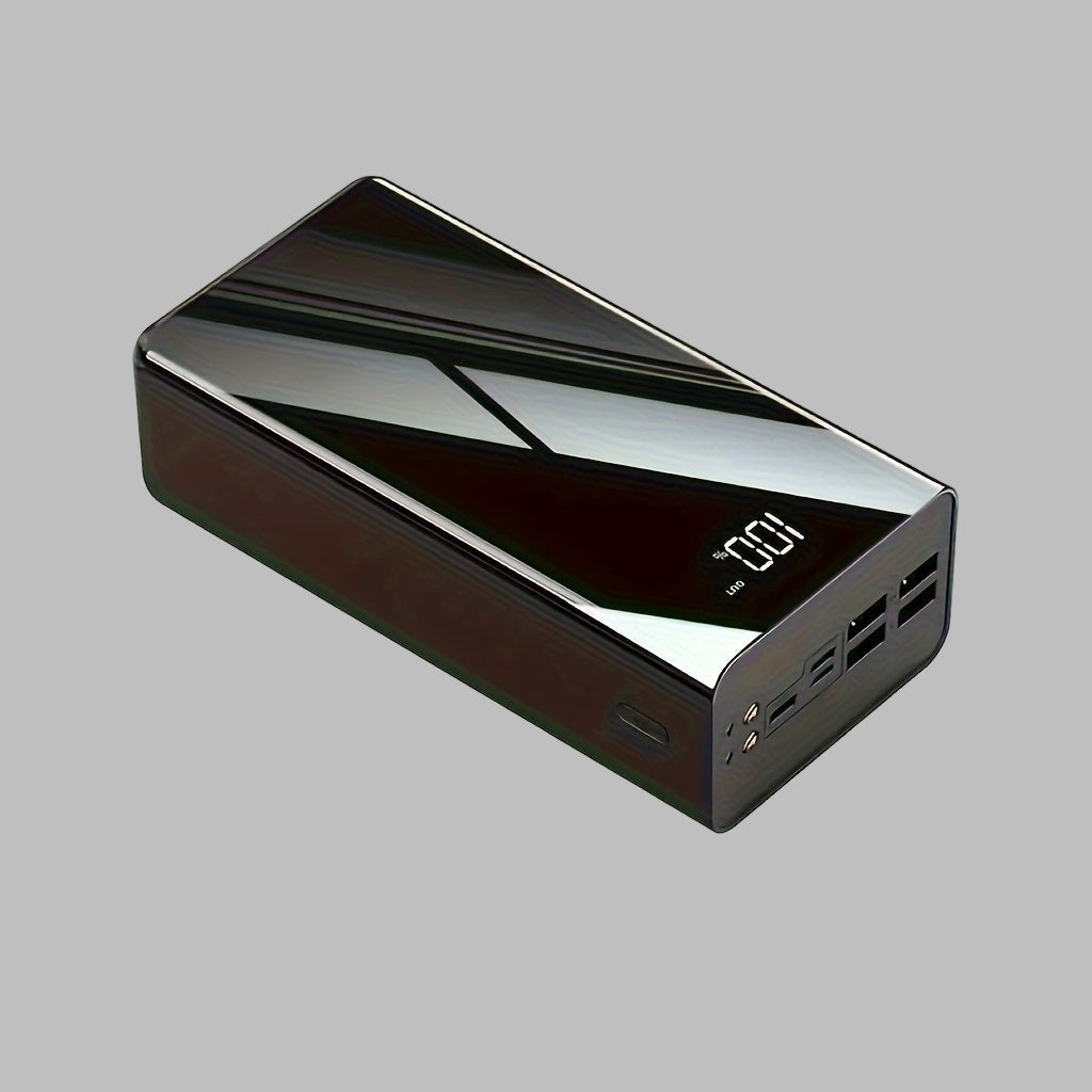 50000mAh Power Bank Snabb Laddning LED Display Ficklampa