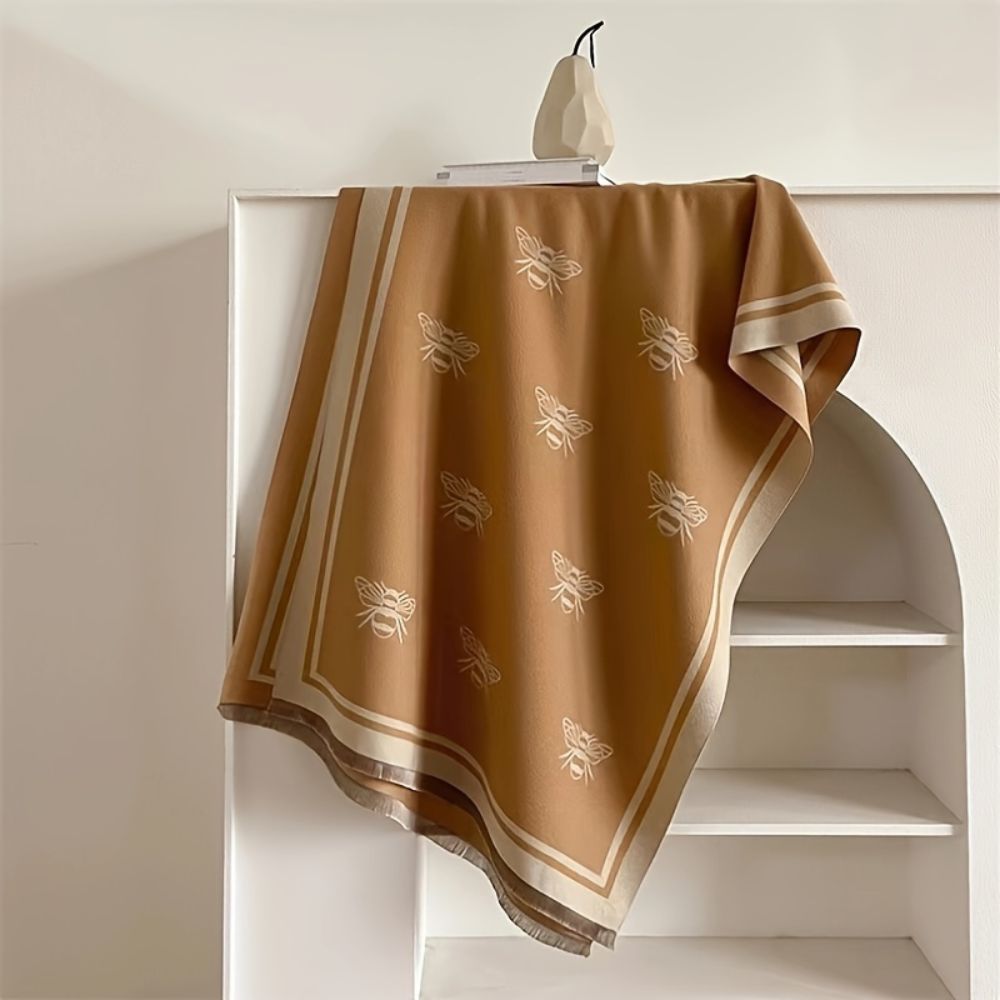 Nuvia Bee Mönster Vinter Halsduk