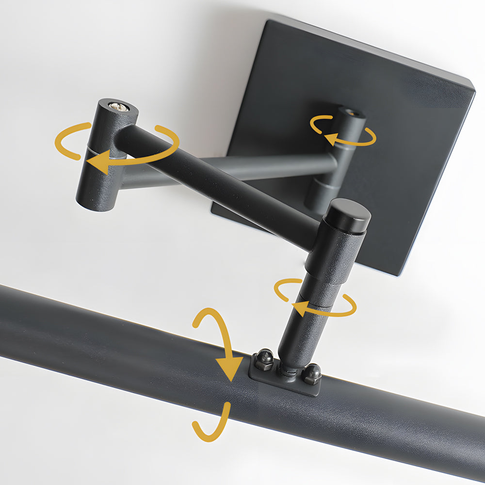 Badrums ljusskena Justerbar Matt LED Armatur