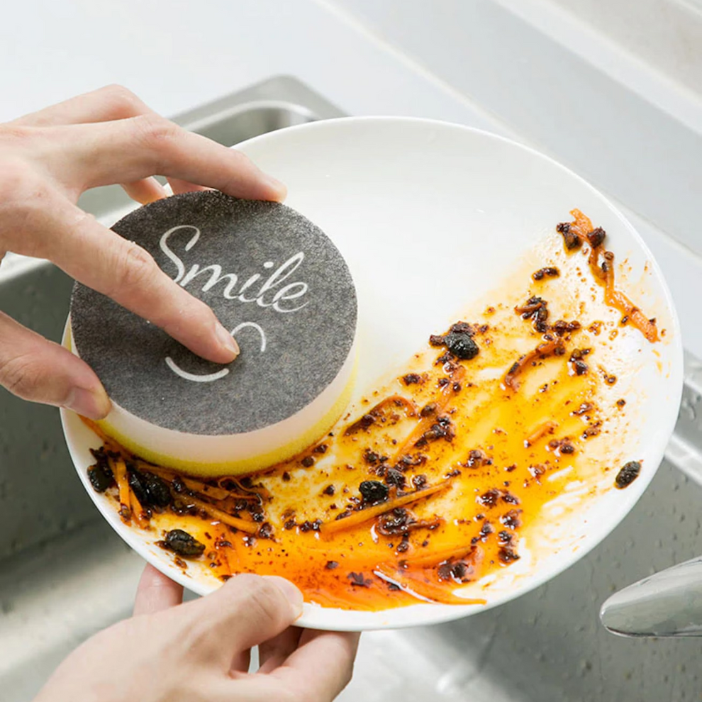 ScrubMaster – Set med 4 roliga kökssvampar för enkel diskning