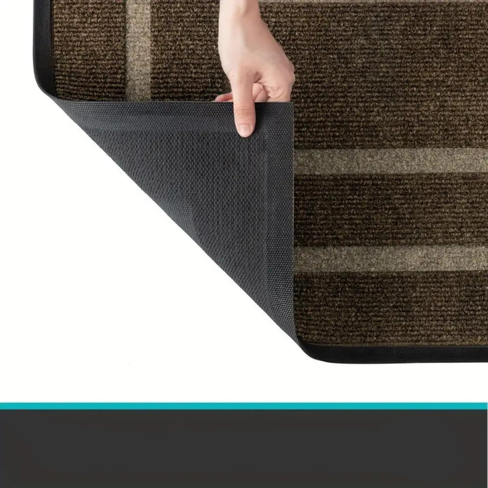 Halkfri smutsfångande matta