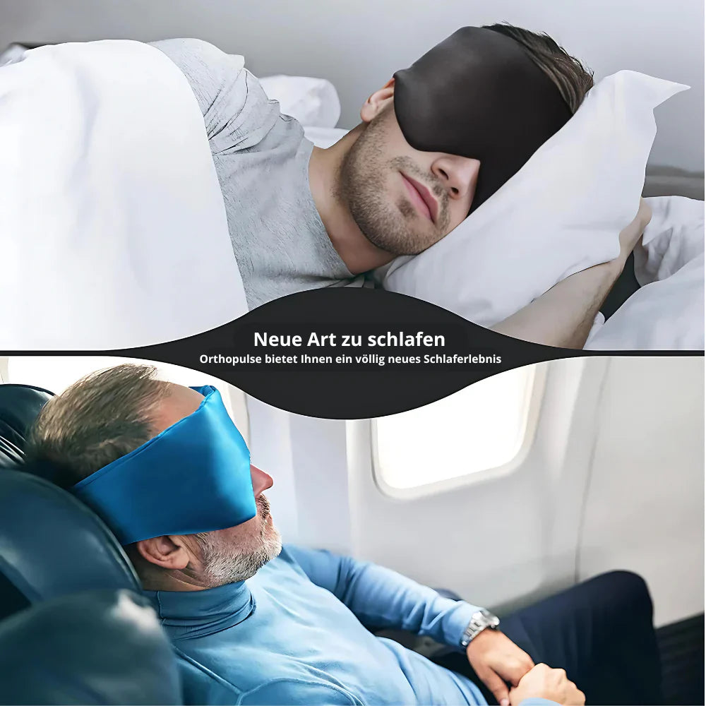 Lyxig sovmask av 100% mullbärssiden | För avkopplande nätter