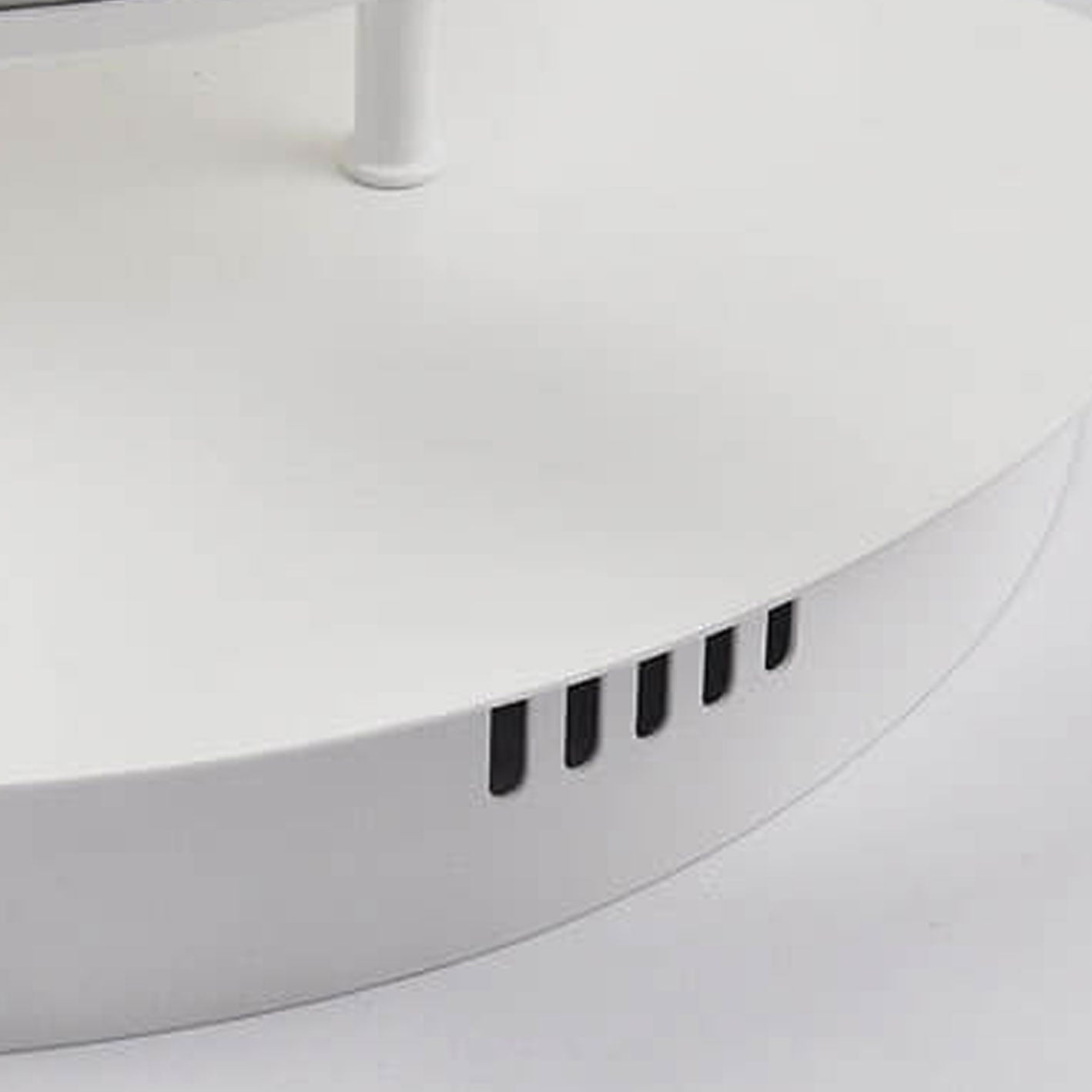 Modern minimalistisch LED-vägglampa i fjäderform