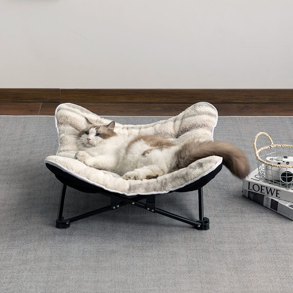 Bärbar upphöjd hundsäng Fällbar Andningsbar Polyester för inomhus- och utomhusbruk