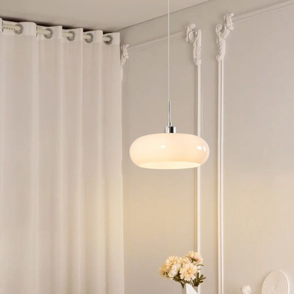 Hailie Modern LED Taklampa Orange/Vit Metall/Glas Vardagsrum/Sovrum