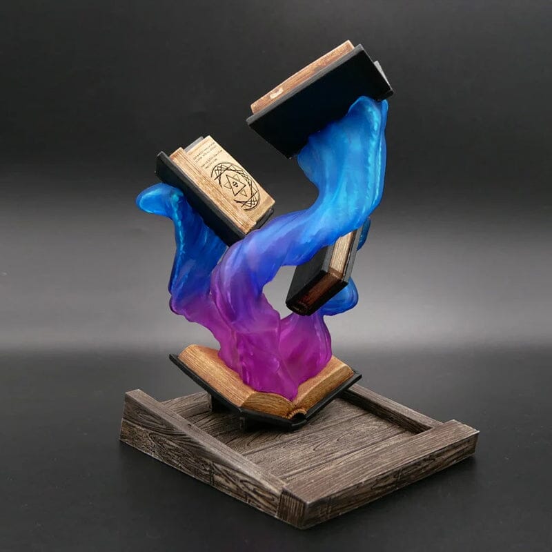 MystiCraft – Flytande öppna böcker med virvlande ånga för en magisk skärm