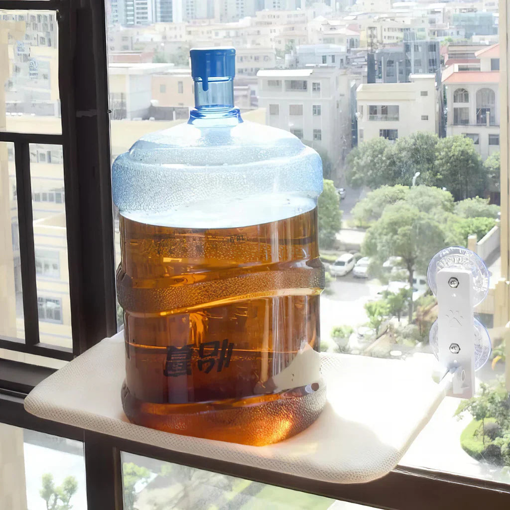 PurrNook – Fällbar Fönster katt-hängmatta med Lätt att rengöra överdrag och säker stöd