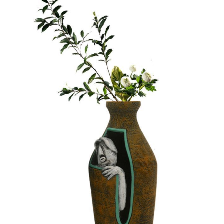 Carvallo - Djärv 3D-skulpterad ansiktsvas för enastående bostadsstyling