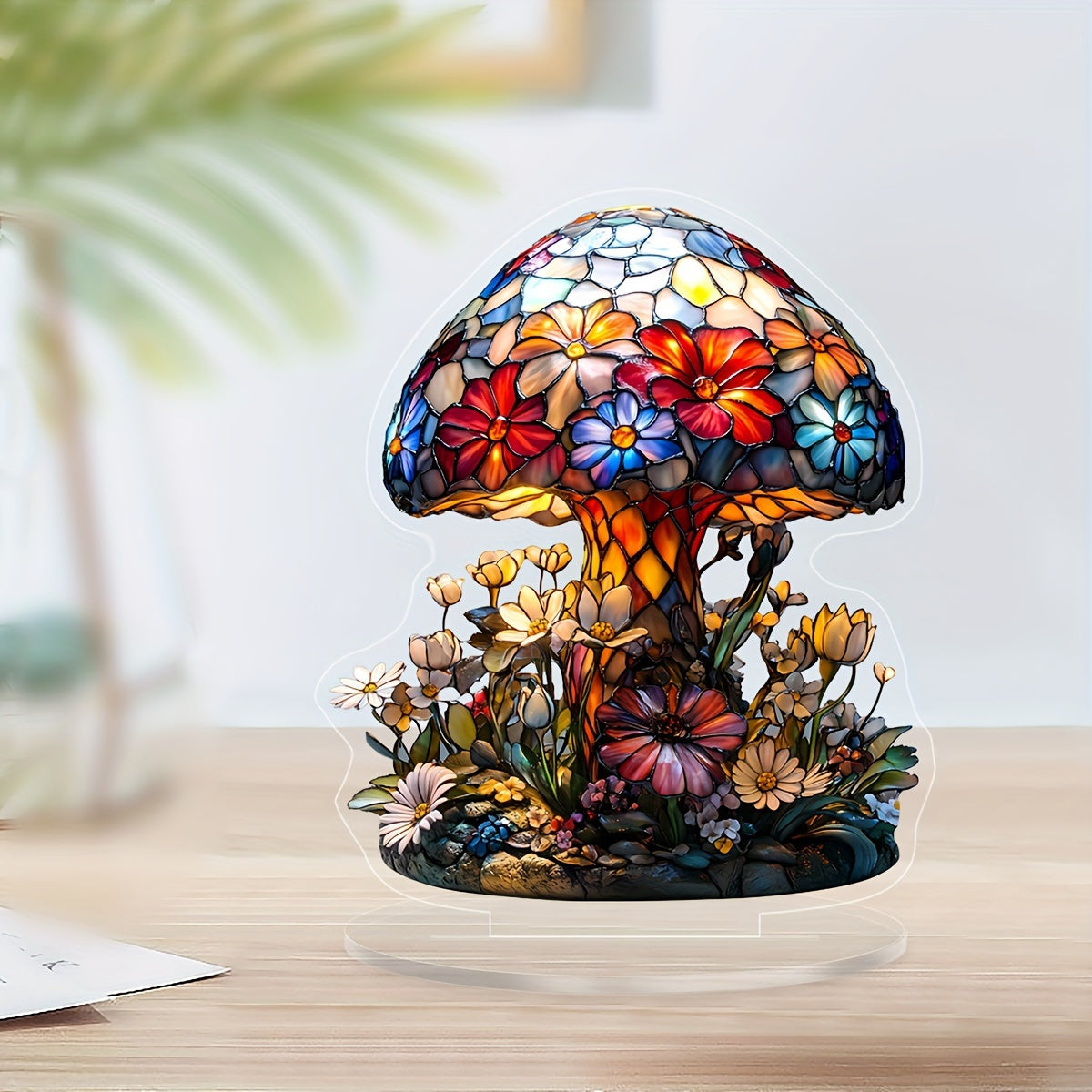 DecoLicht - Art Deco Akryl Svamp Bordslampa