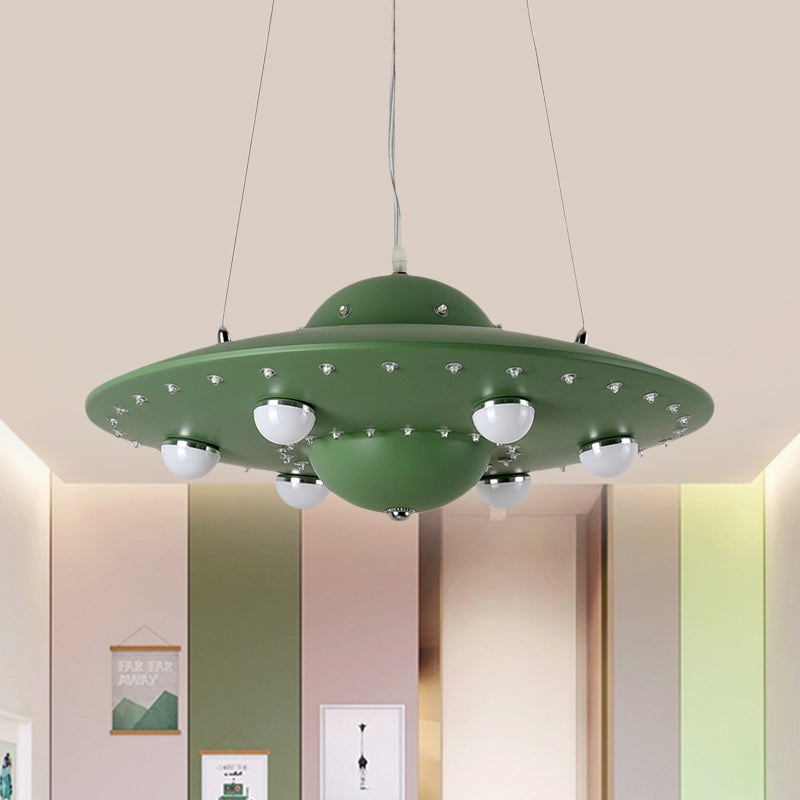 Noordse UFO Hänglampa LED Barnrum Taklampa