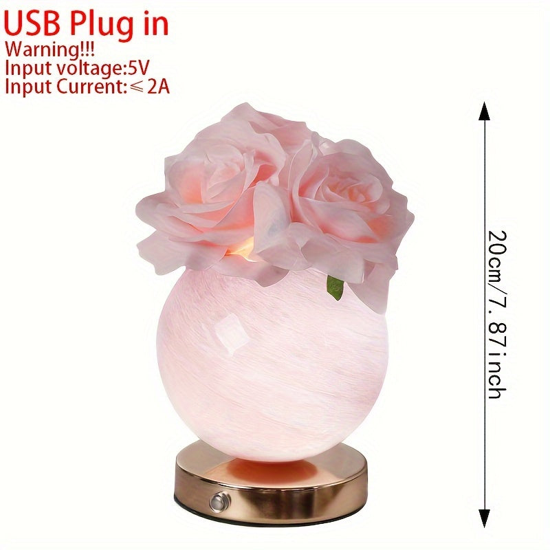 LumiDecor - USB-Återuppladdningsbar LED Bordslampa