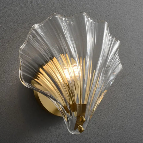 SeashellGlow - Lyxig vägglampa för elegant och tidlös interiörbelysning
