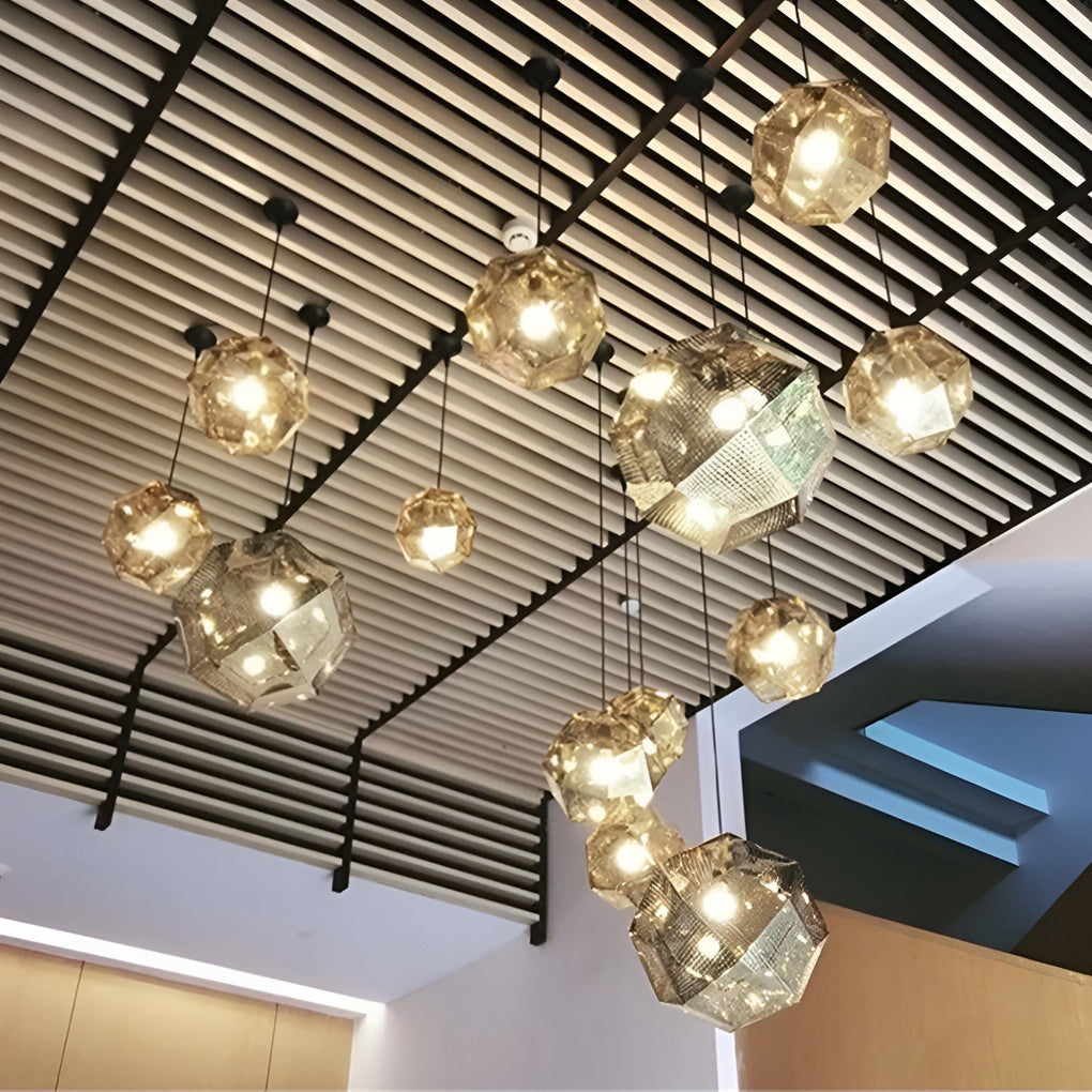ModernSphere - Postmodern Geometrisk Rund Taklampa Chandelier
