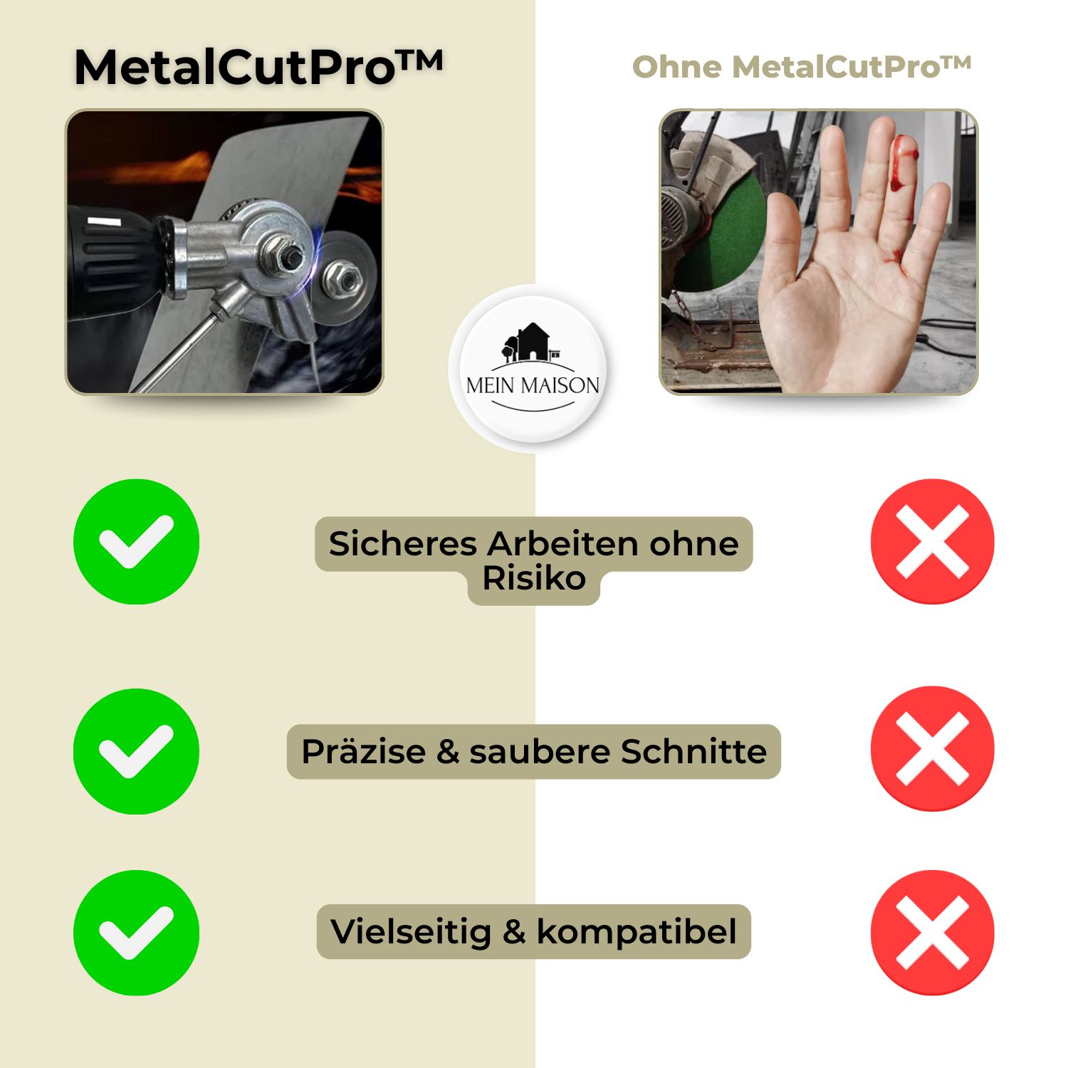 MetalCutPro™ – Snabb, ren klippning av plåt gjort enkelt