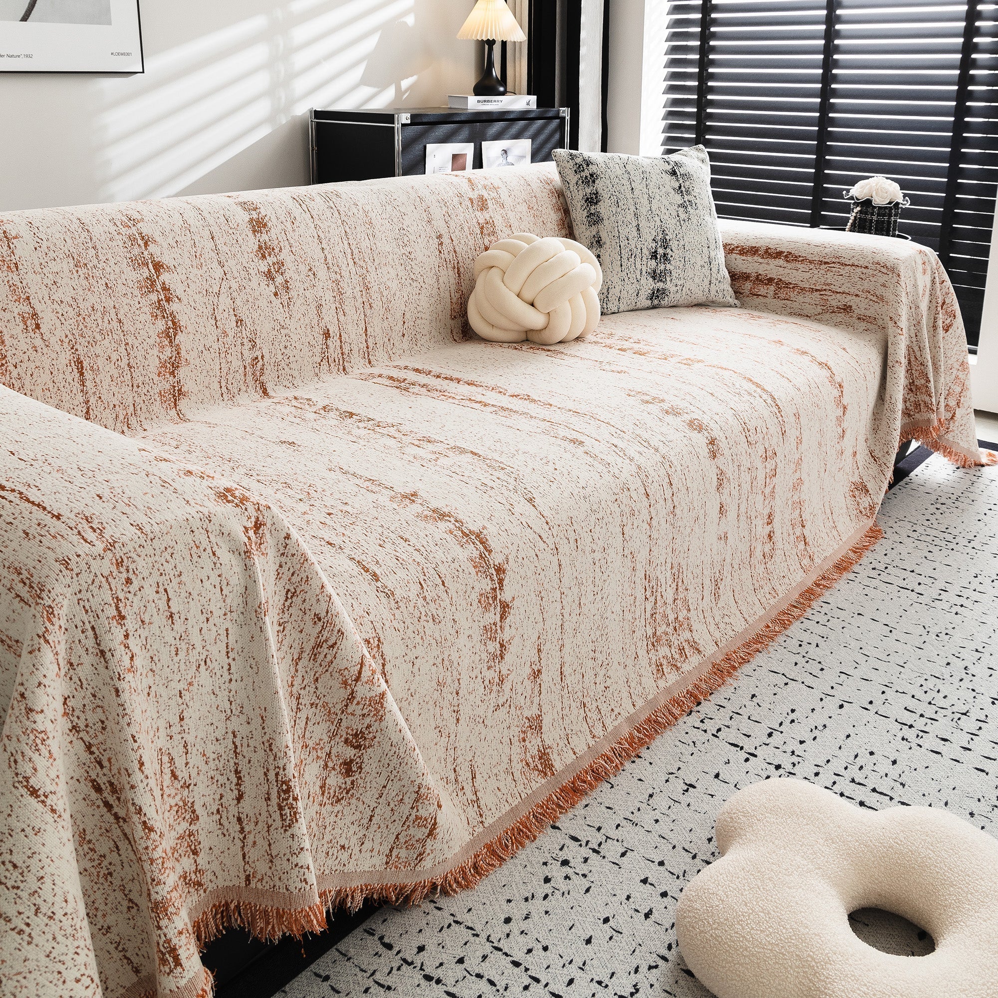 Samtida Canvas Sofföverdrag - Modernt, Stiligt & Hållbart Soffskydd