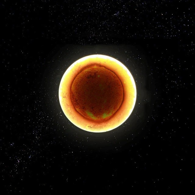 LunaGlow - Modern Månvandlamp