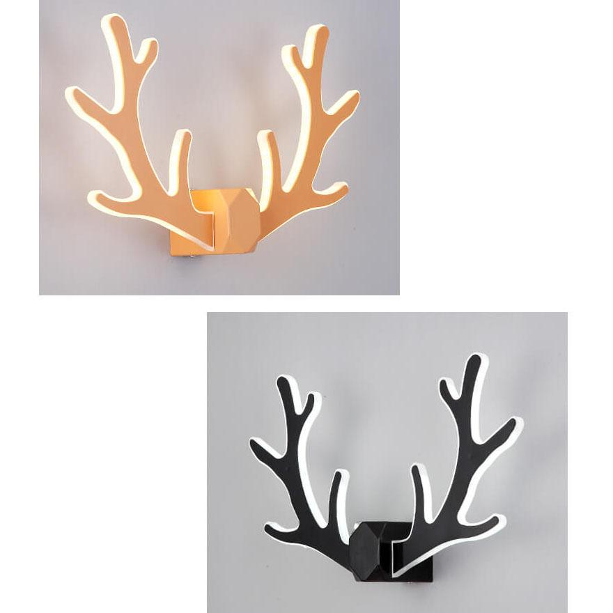 AntlerLux - Unik hornsformad vägglampa med LED-belysning