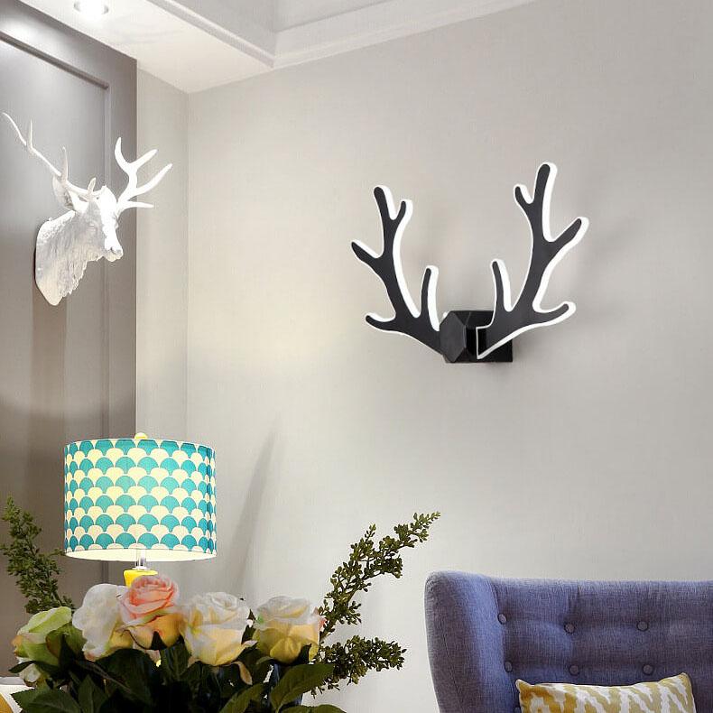 AntlerLux - Unik hornsformad vägglampa med LED-belysning