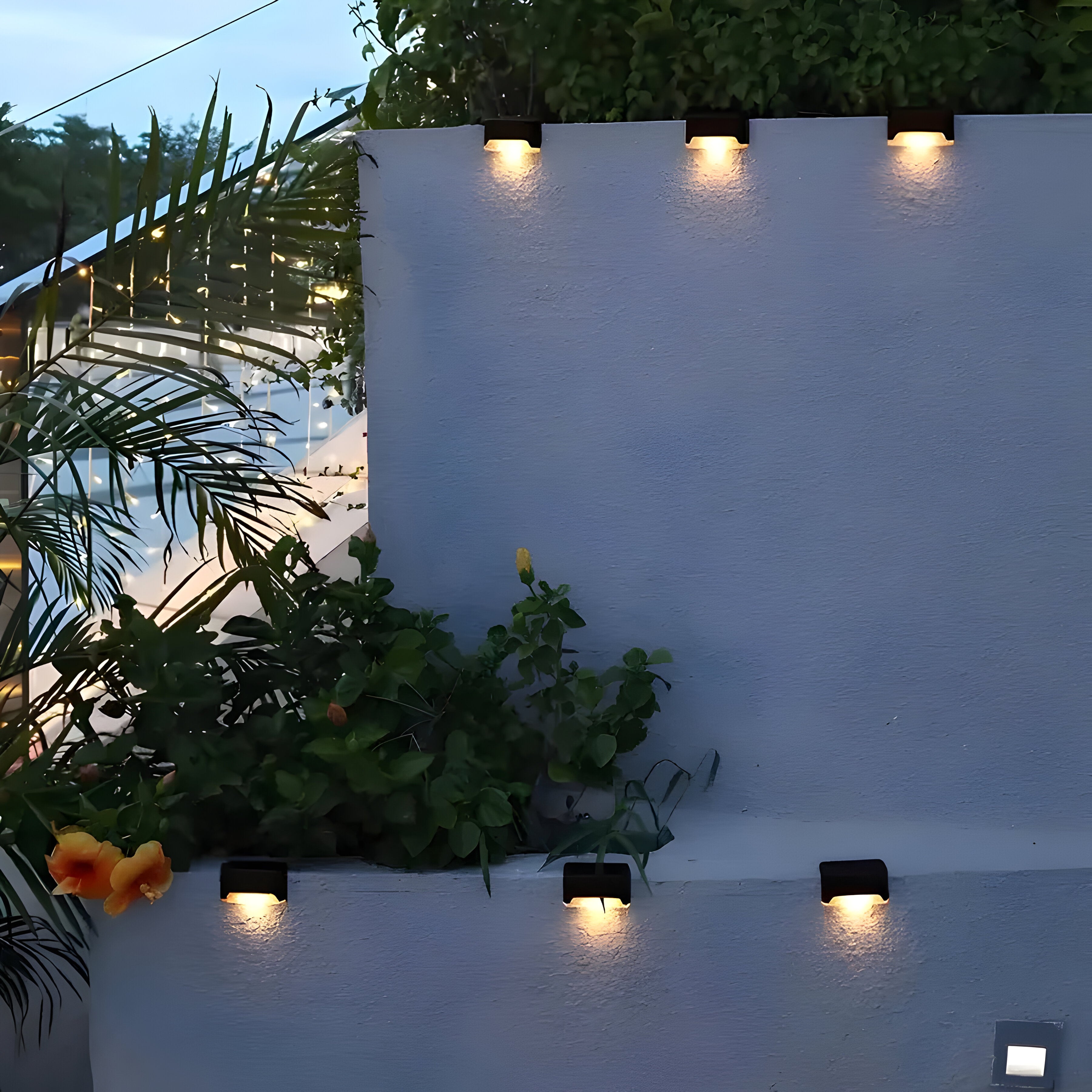 SolarGleam Ljus – Vattentålig Solsteglampa