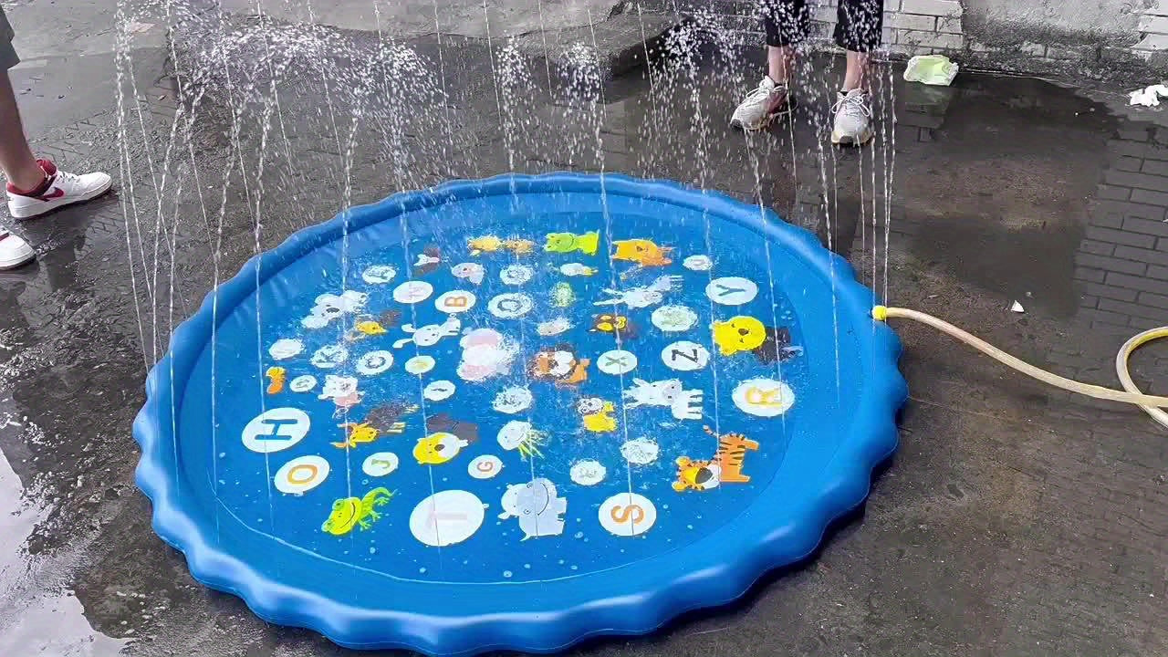 Barn Utomhus Simbassäng PVC Regnbågs Sprinkler