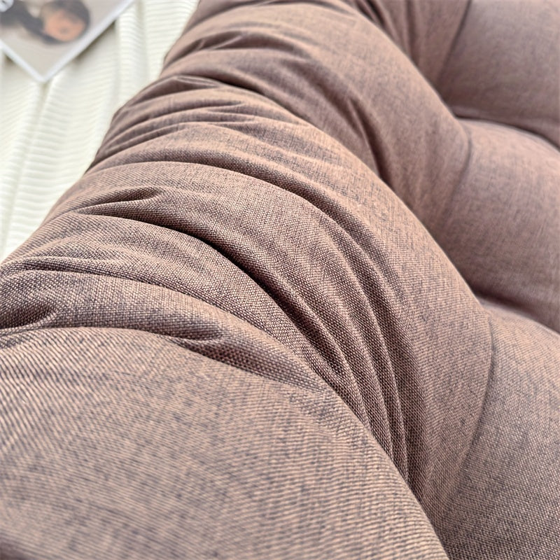 Ademend Linne Trekantig Vinkudde - Komfortabel Ryggkudde för Säng och Soffa