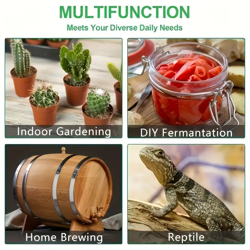 Värmematta för växtplantor – Temperaturreglering för snabbare groning och tillväxt