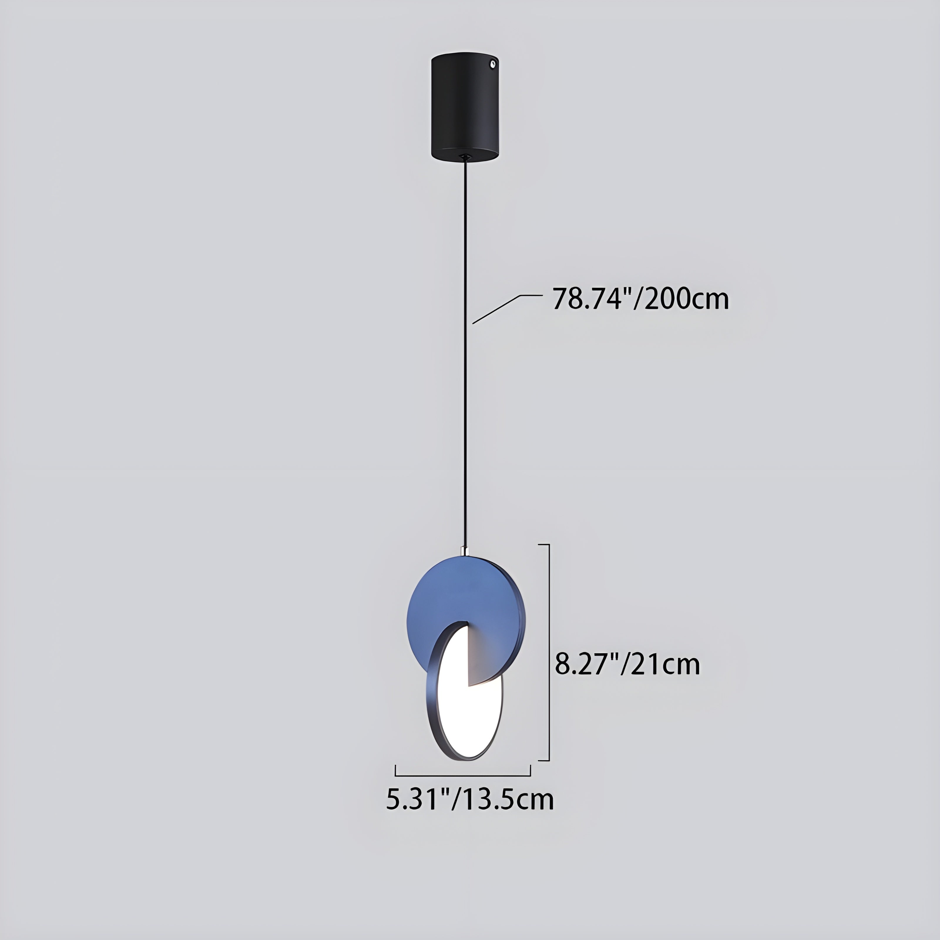 EclipseLuxe Light – Skandinavisk Rund Pendellampa