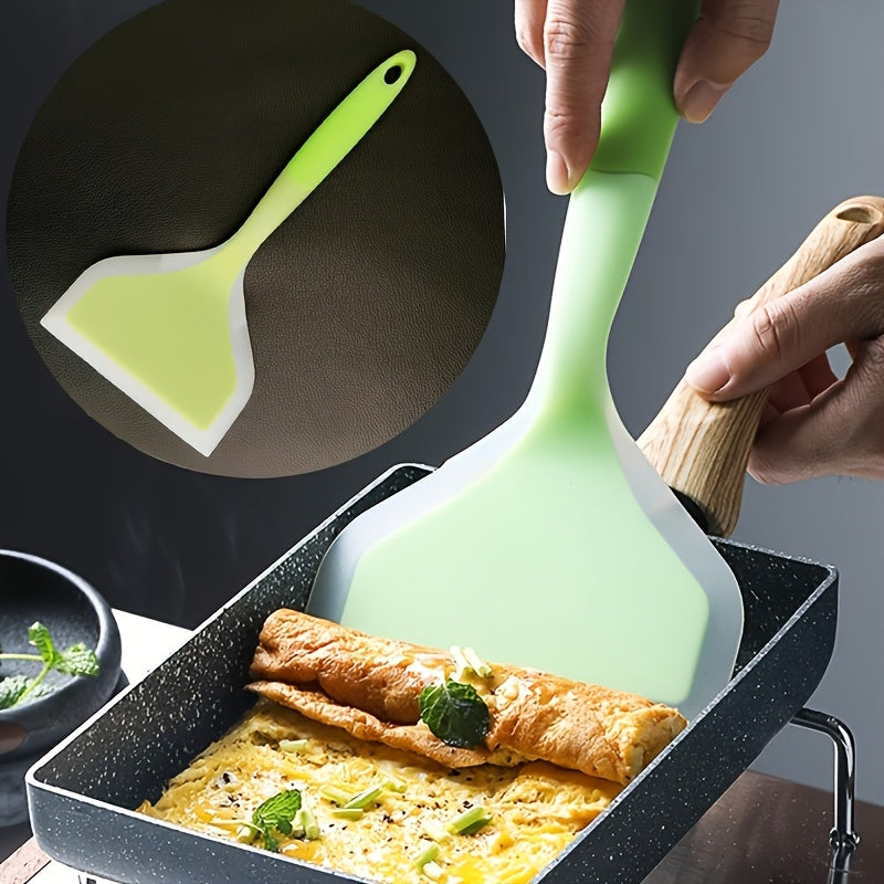 Silikonmatlagning Spatel för Non-Stick Pannor
