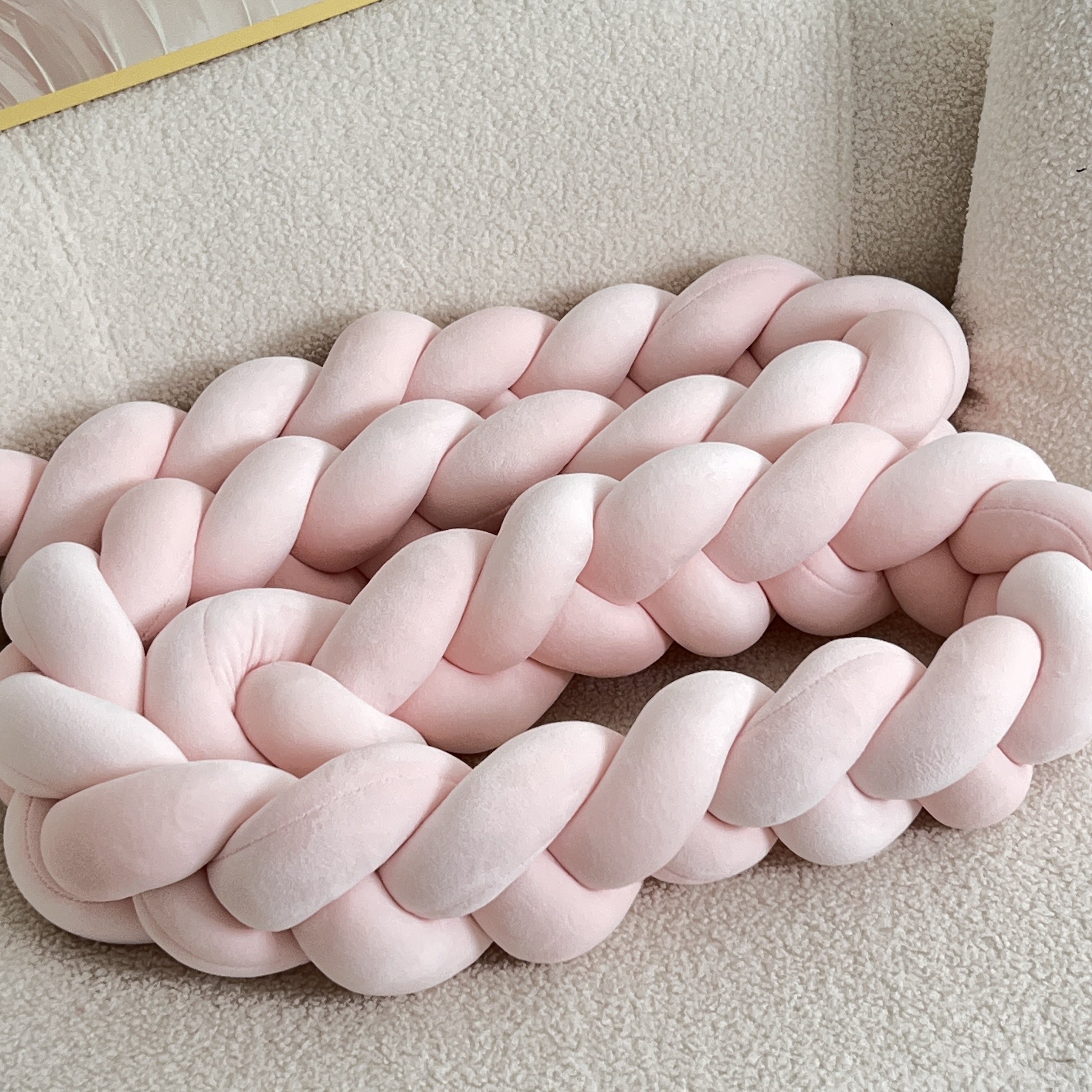 Handgjord Knapp Vloerkudde - Geometrisk Mönster, Tvättbar, 78-tum, Helårs Dekorativ Kuddfyllning med Polyester