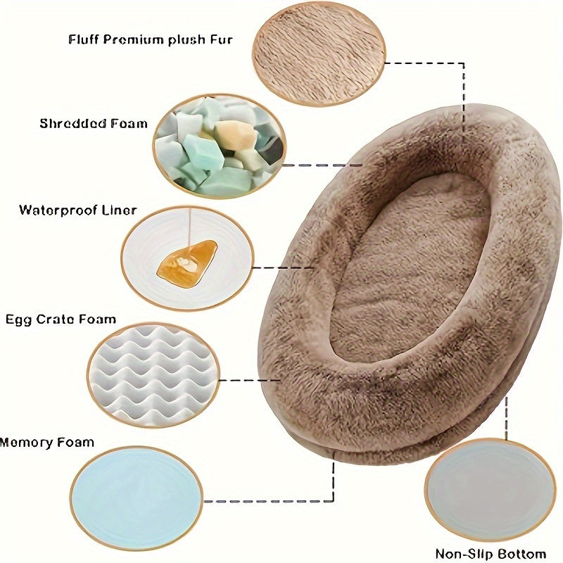 SnuggleSphere™ Den mänskliga hundsängen