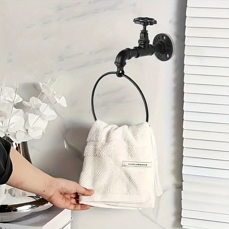 Industriell Handdukshängare - För en Rustik Inredning