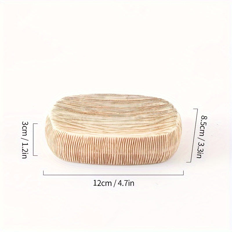 Träådrad stil Keramisk Badrumset – Lyxiga Tillbehör för en Naturlig Touch i Ditt Badrum