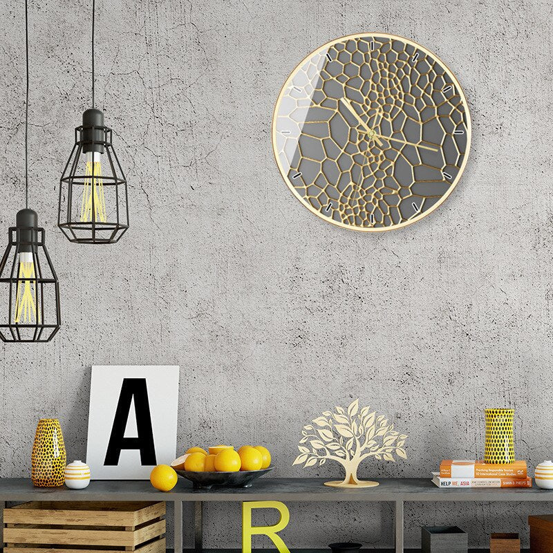 ScandiTime – Elegant väggklocka med stiligt utseende för modern inredning