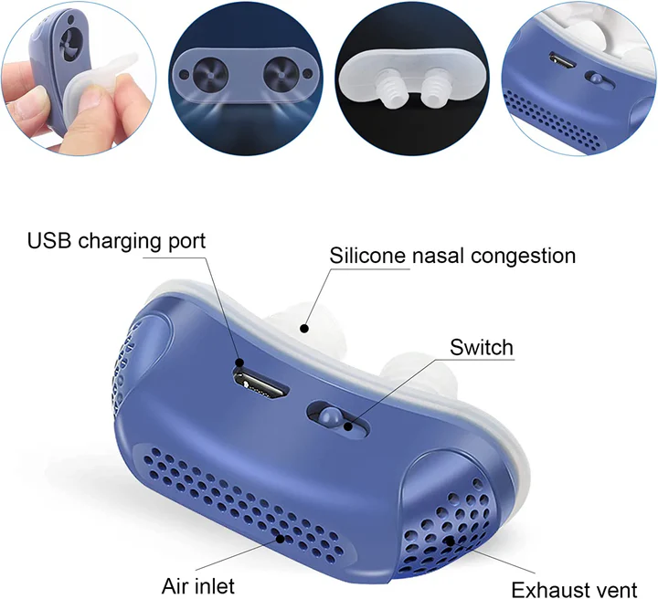 Anti Snoring Nose Clip för Bättre Sömn