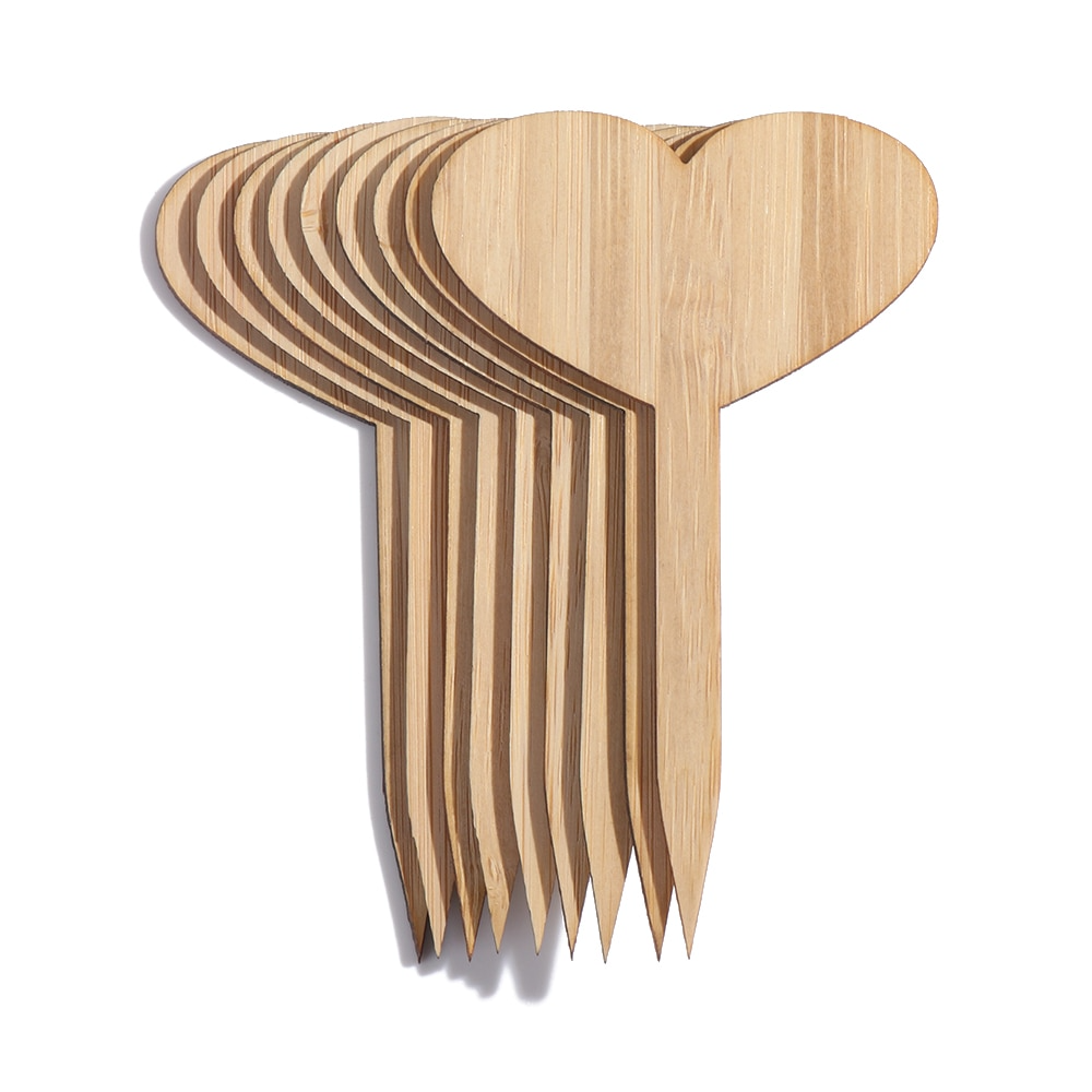 Trädsignalering i trä för trädgård och balkong – Åter skrivbara etiketter för örter och växter