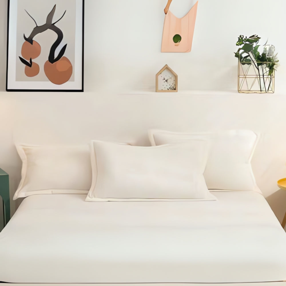 leece Kuddöverdrag (2 st) – Lätta, Mjuka & Maskintvättbara