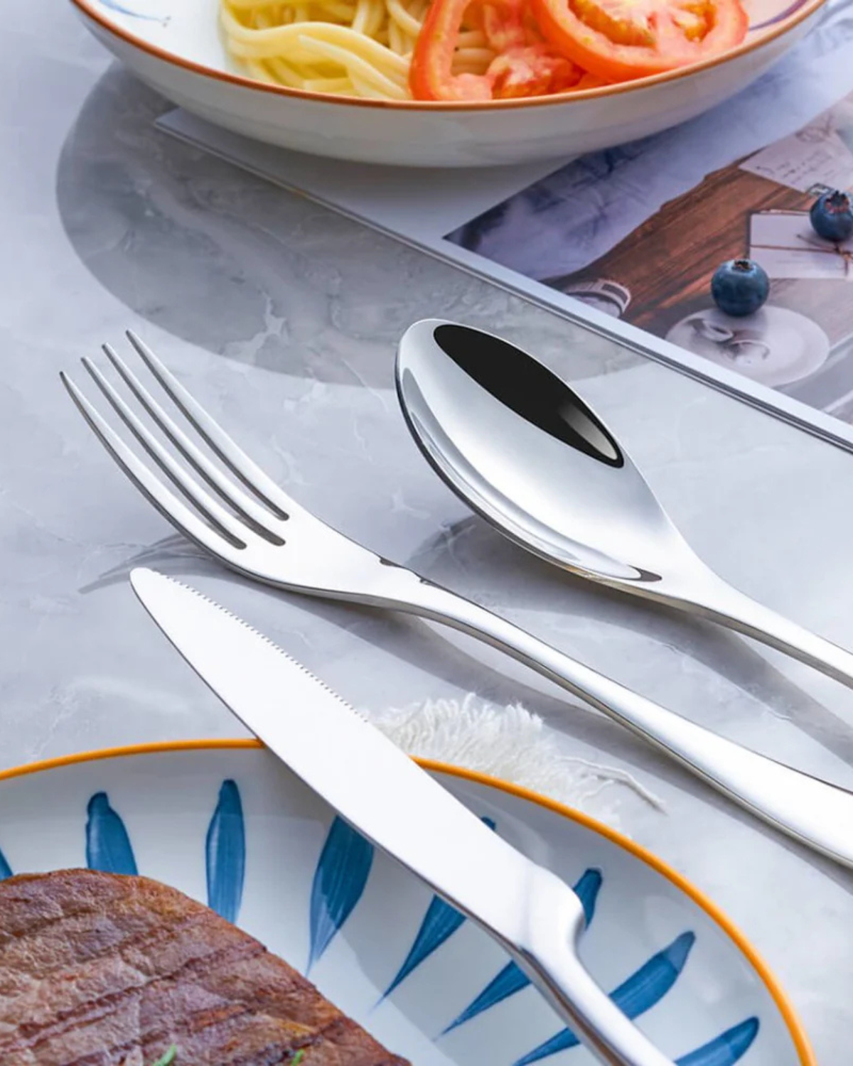 Élan Luxe – Fint Bestickeset med Tidlös Elegans för en Stilig Dukning