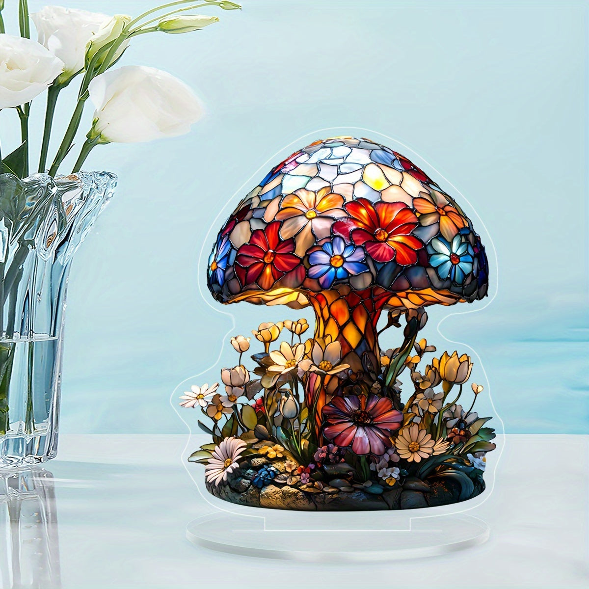 DecoLicht - Art Deco Akryl Svamp Bordslampa