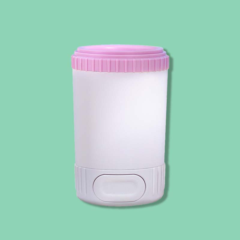 Pet Grooming Silikon Portabel Tass Rengörare