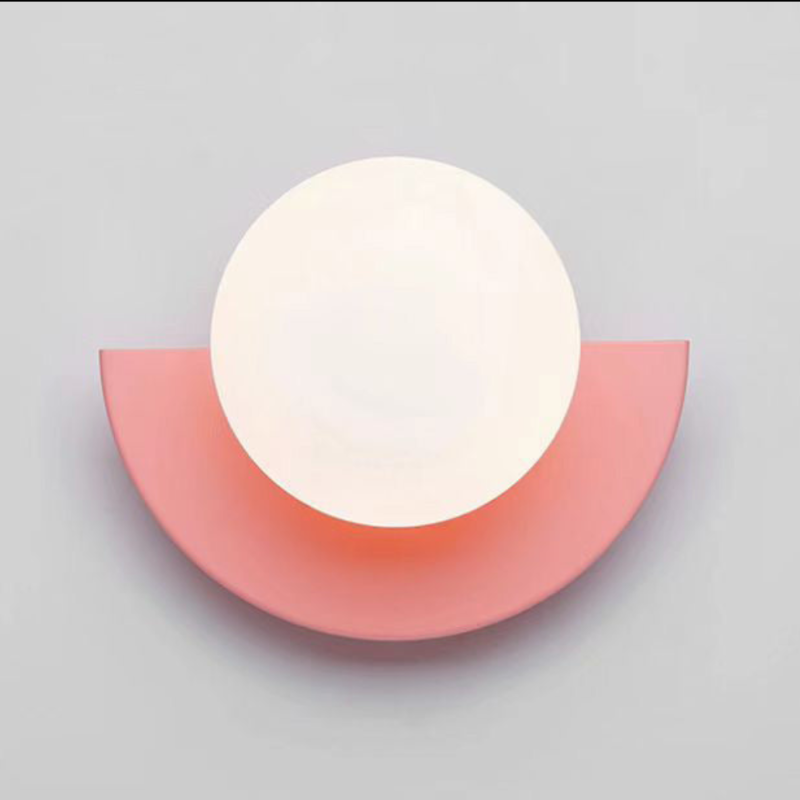 Eterna Flair Modern LED Vägglampa Metall Glas Sovrum Vardagsrum