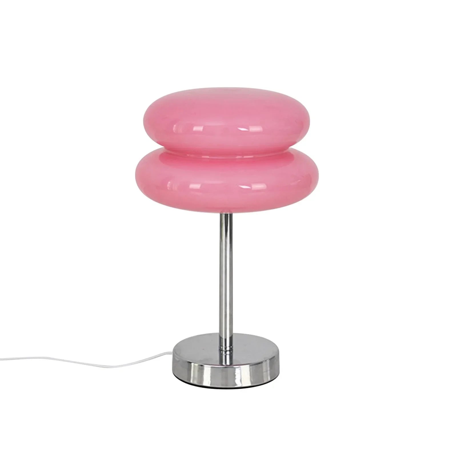 Bordslampa Retro Glas Skärm