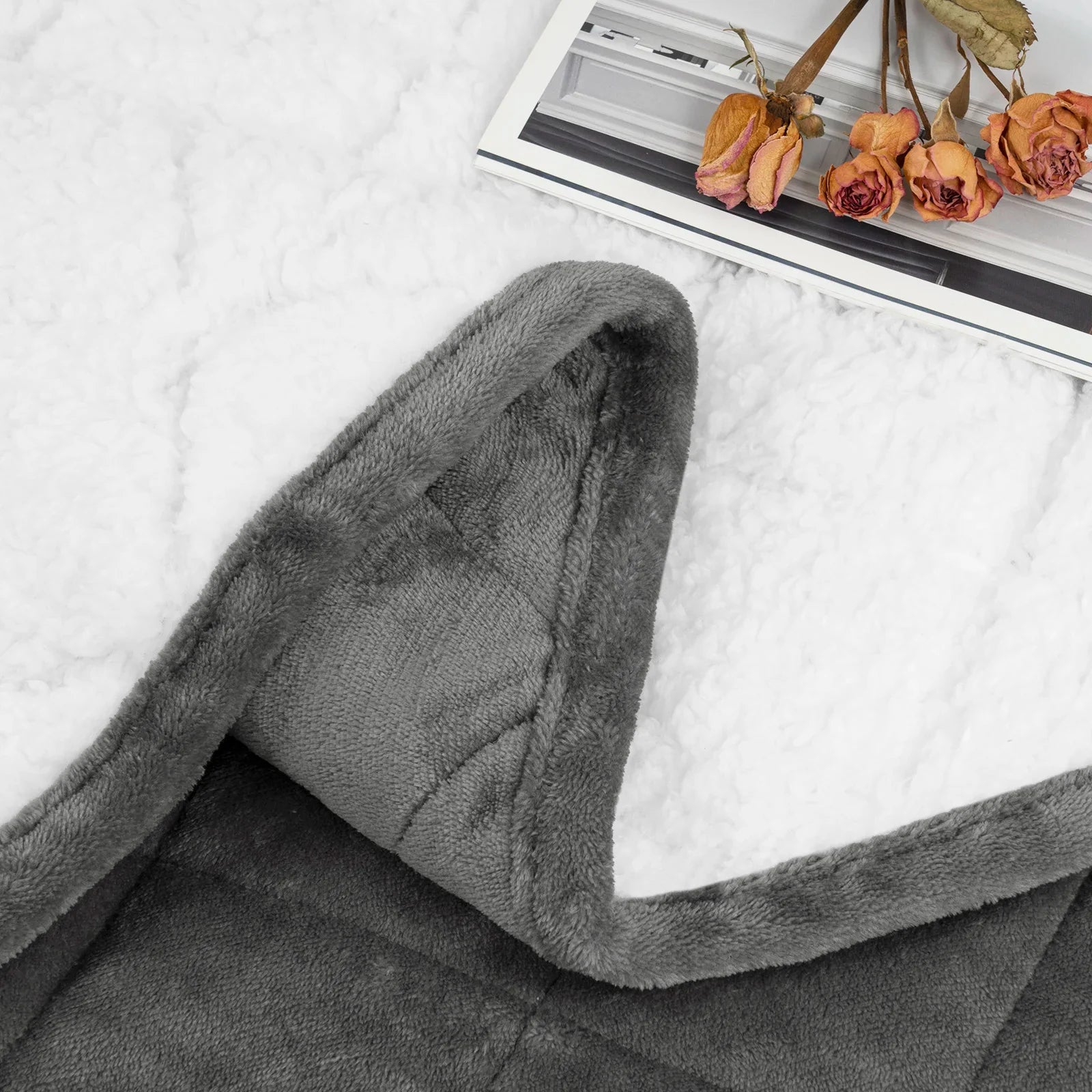 Søvna Balans | Tung Sherpa-terapitäcke för avkopplande sömn