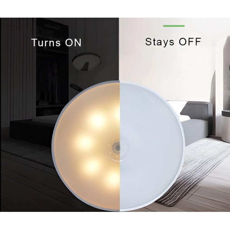 SensiGlo Ljus - USB Uppladdningsbar Rörelsesensor Nattlampa