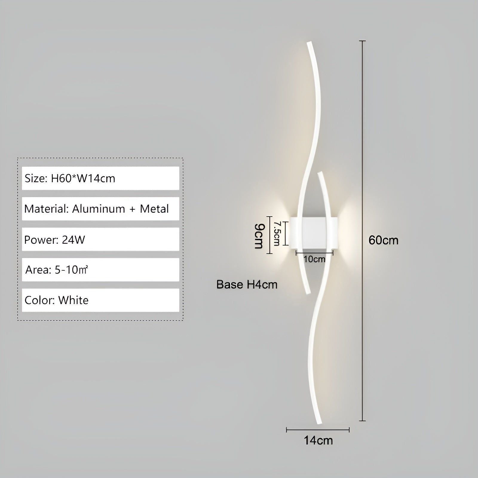 AisleRadiance Light - Nordic Flur LED VÄGGLAMPOR
