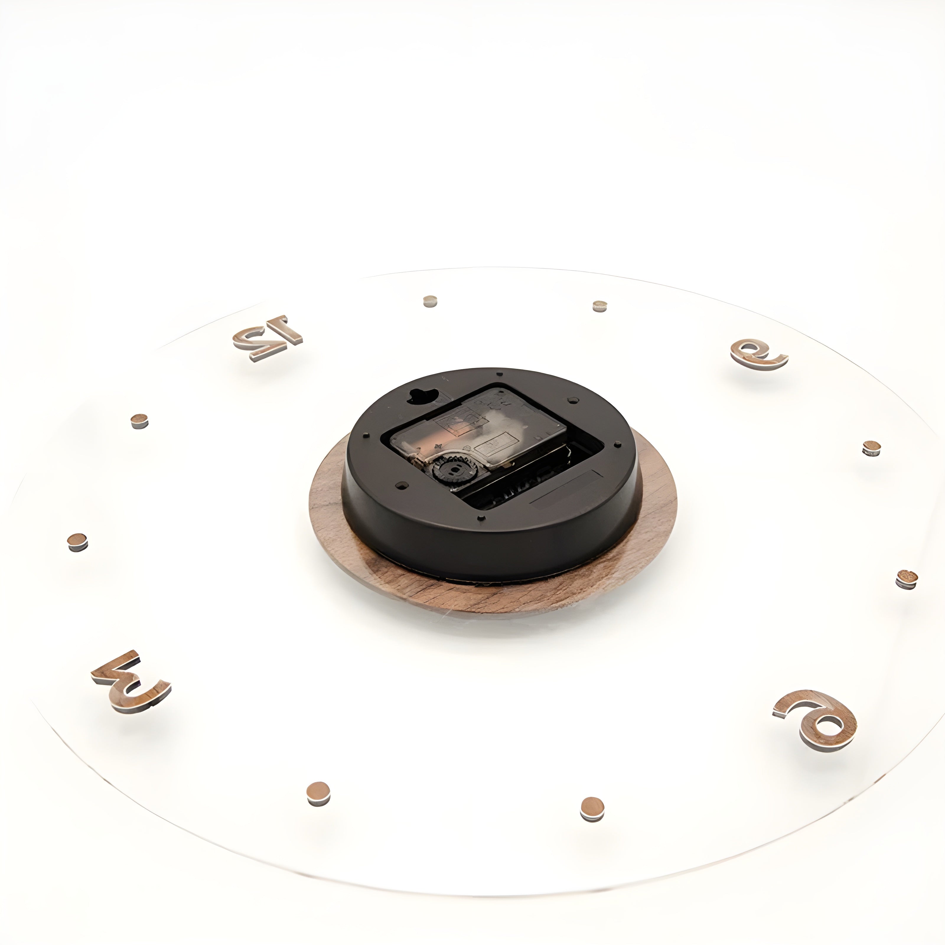 AcryLux Klocka - Moderna akrylväggklockor med tyst drift